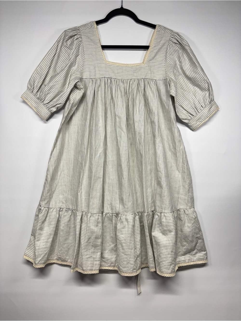 ✨Christy Dawn The Berkley Dress Blue Harvest Stripe Size M - Picture 4 of 16